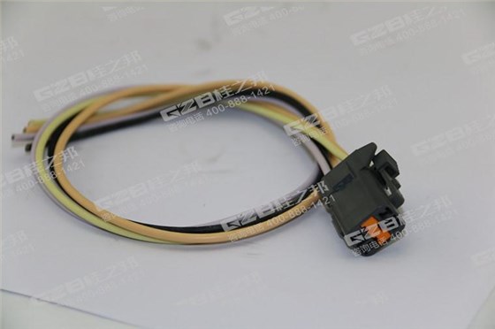 油門馬達(dá)對(duì)插EX-5(4插) 挖機(jī)配件 60106830HS-2