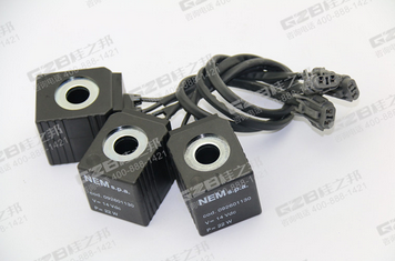 原裝德國進(jìn)口力士樂電磁閥線圈14VDC，適用于福田雷沃FR65、FR85挖掘機(jī)，福田雷沃挖掘機(jī)配件，配件批發(fā)供應(yīng)
