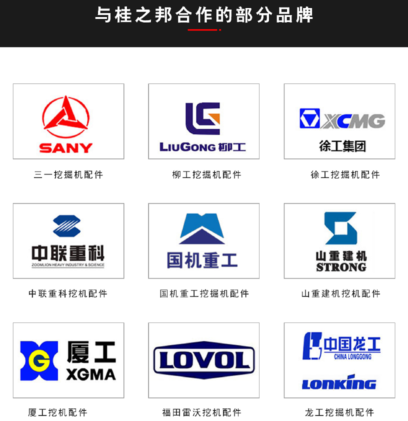 挖掘機配件批發(fā)廠家