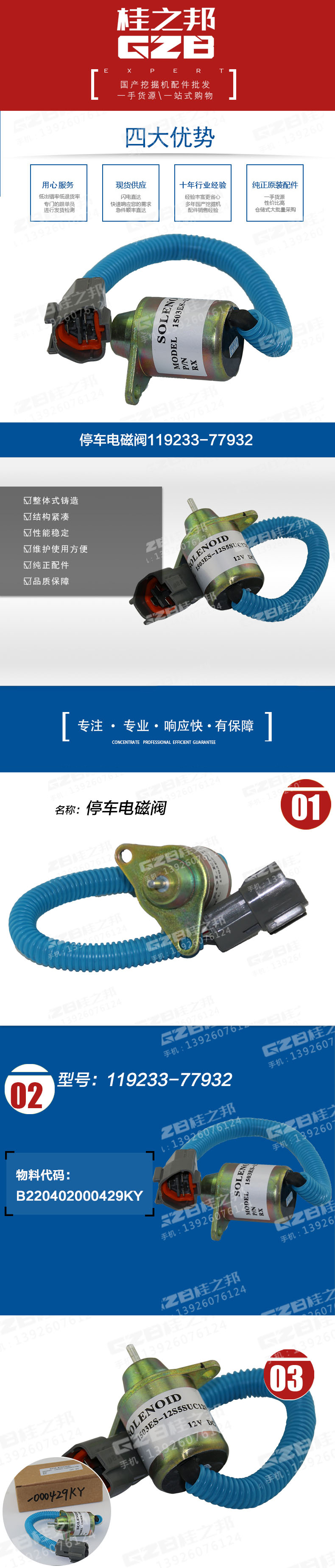  停車(chē)電磁閥